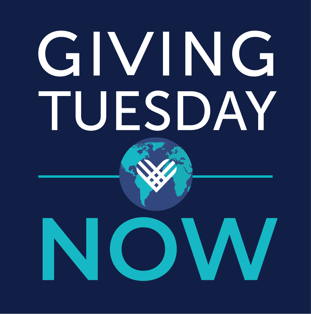 Giving Tuesday Logo to promote donating to The Santa Clara City Library Foundation and Friends