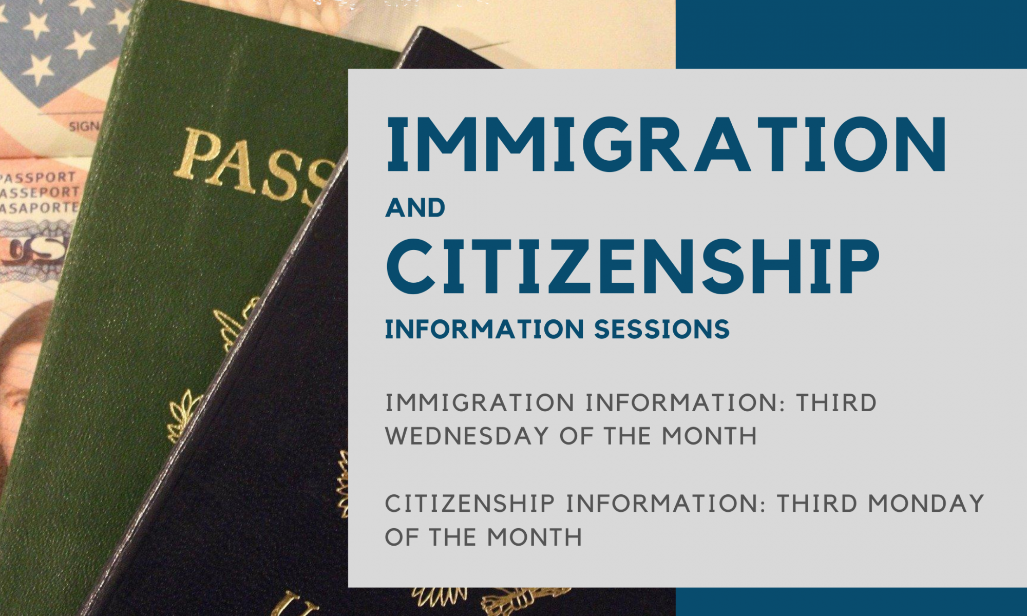 Online Immigration and Citizenship Information Sessions - The Santa ...