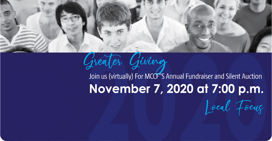 The Mission City Community Fund's Annual Fundraiser and Silent Auction 2020 is November 7, 2020 online