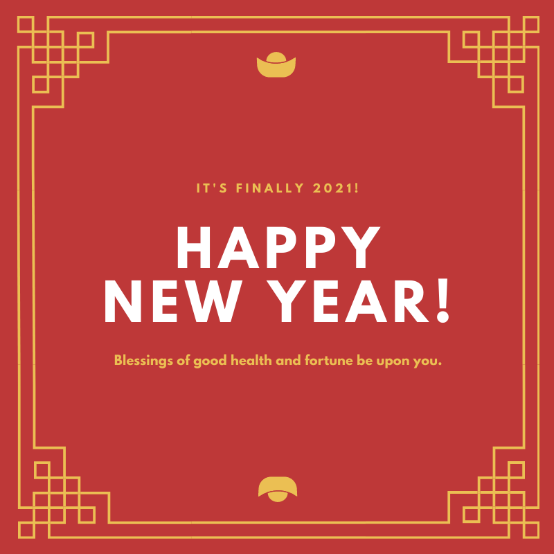 Happy New Year 2021, from The Santa Clara City Library Foundation and Friends