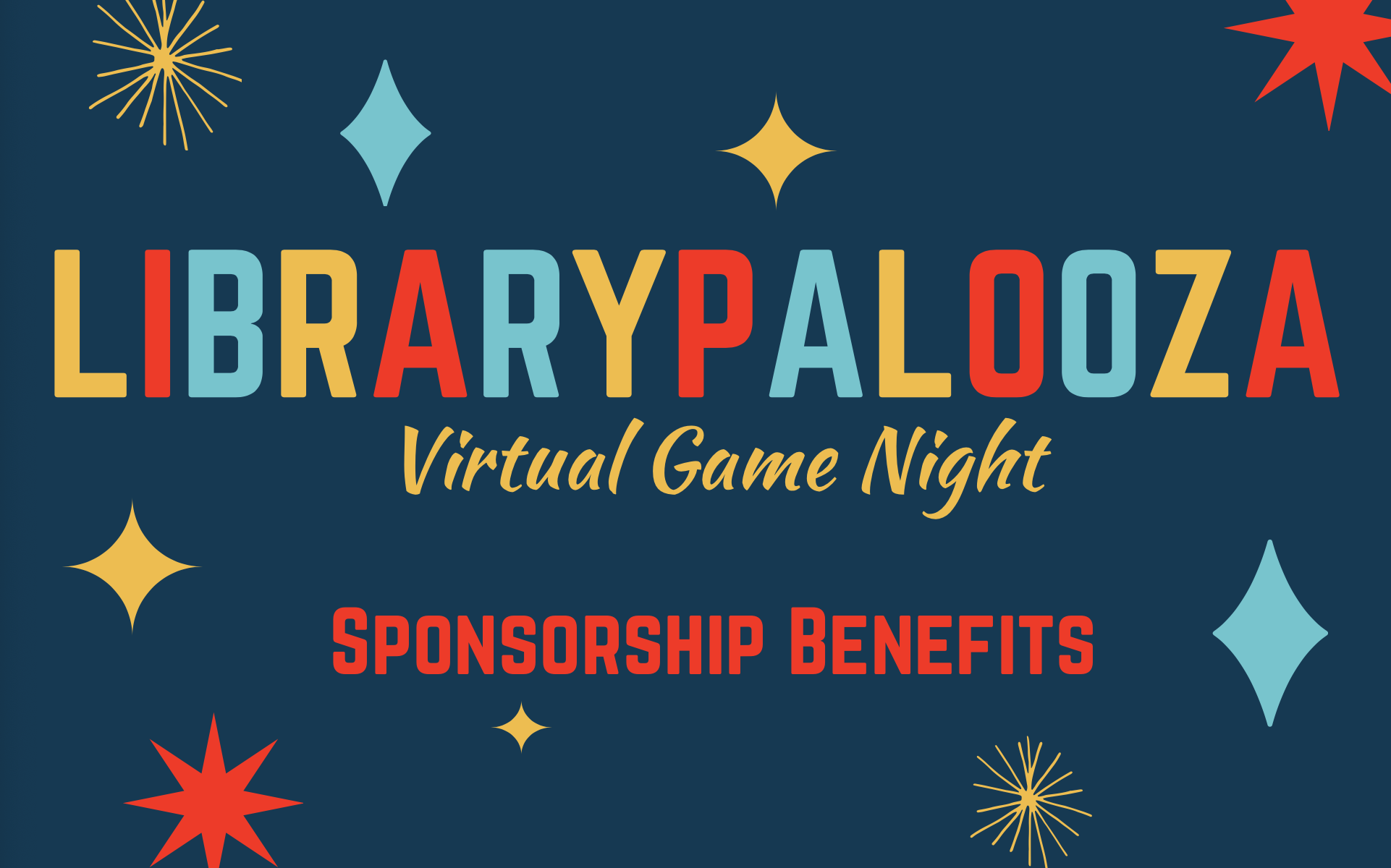 Librarypalooza 2021 Sponsorship Logo - The Santa Clara City Library Foundation and Friends' gala fundraising event