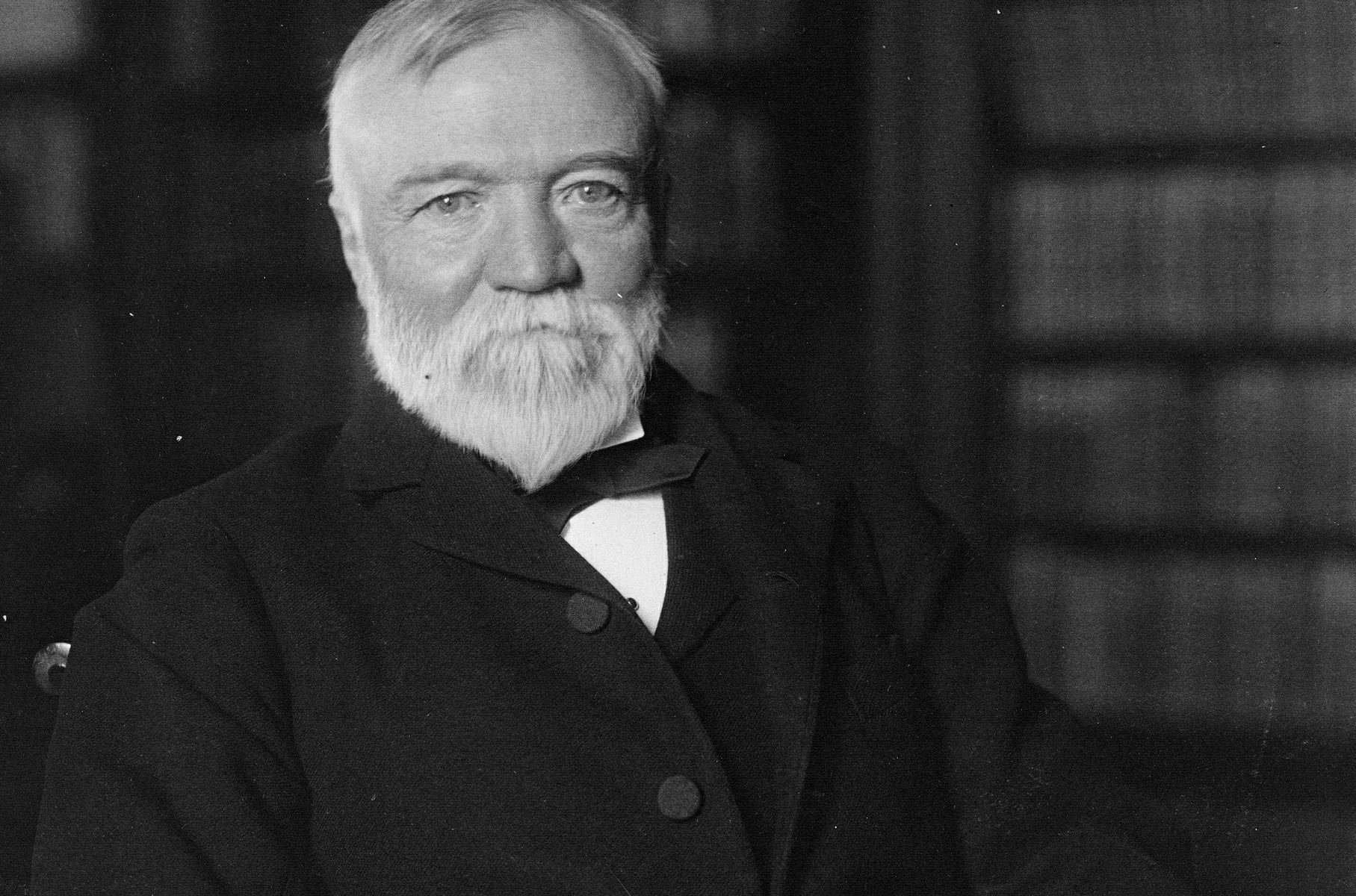 Andrew Carnegie photo for our post about leaving a legacy to your library