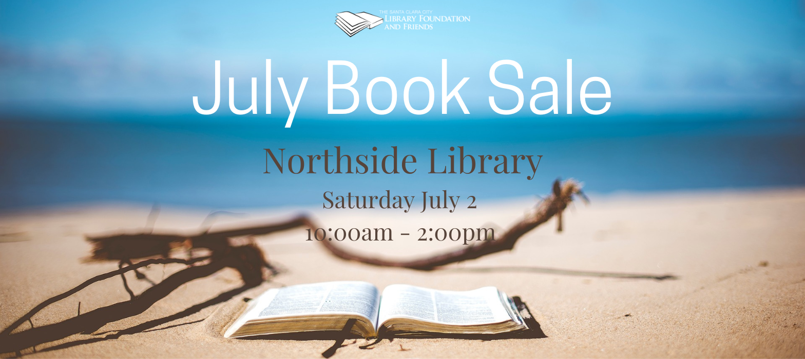 July Book Sale at Northside Library on July 2 from 10am to 2pm