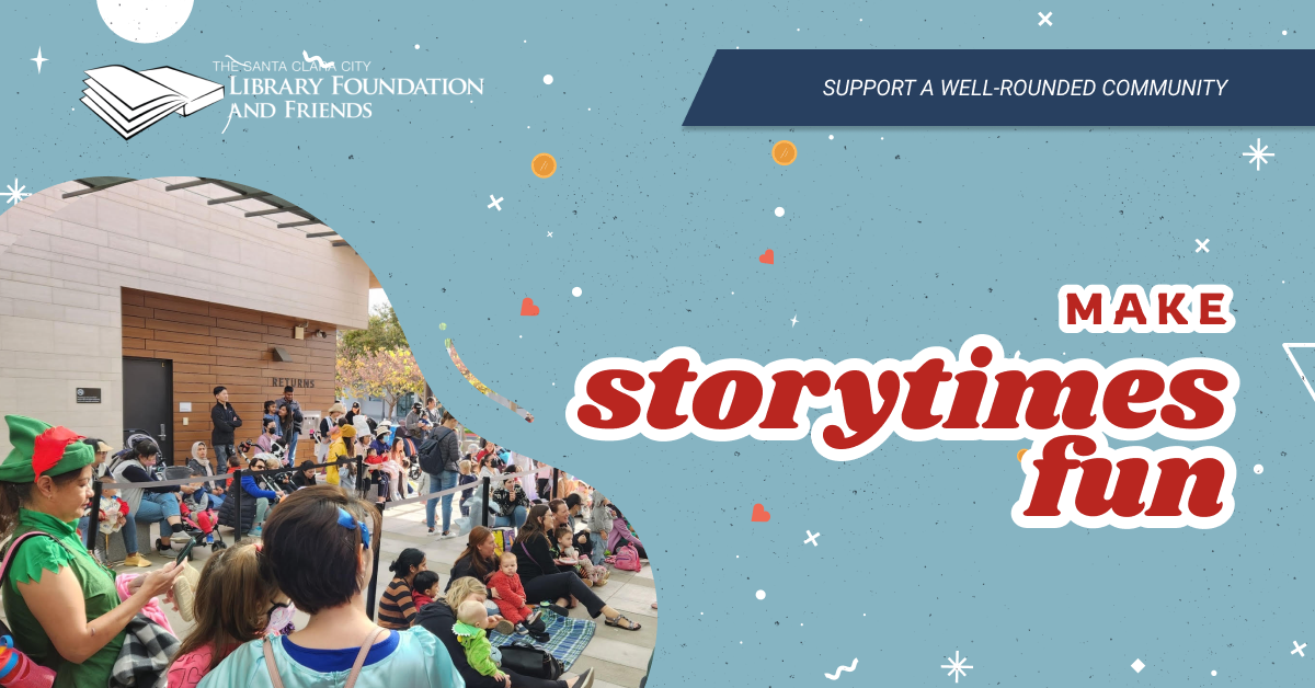 Support a well rounded community by helping make storytimes fun at the Santa Clara City Library by donating to the Santa Clara city library foundation and friends