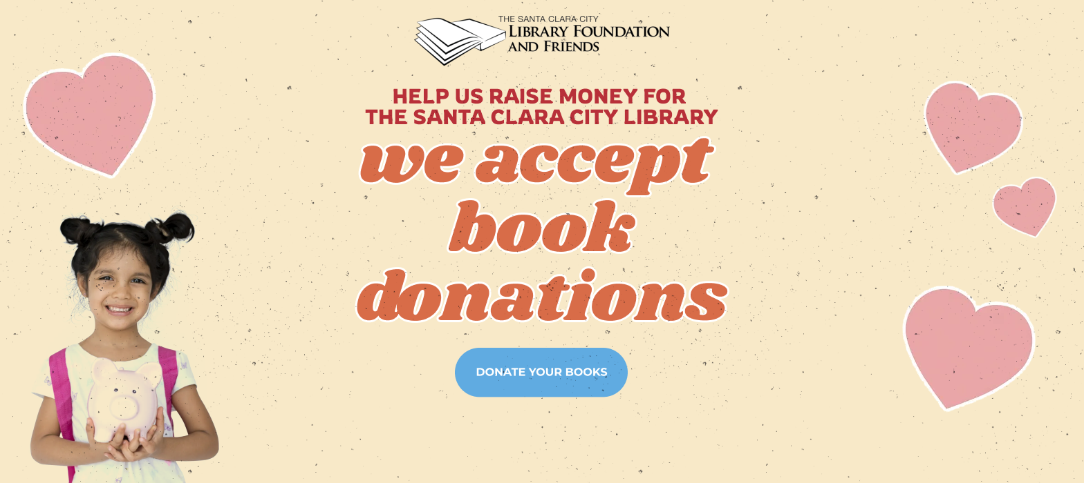 Donate your gently used books to help us raise money for the library!