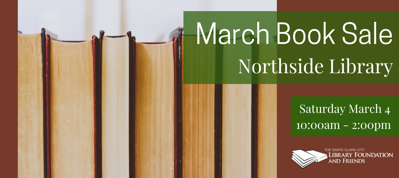 Friends of the Santa Clara City Library book sale at Northside Library on March 4, 2023