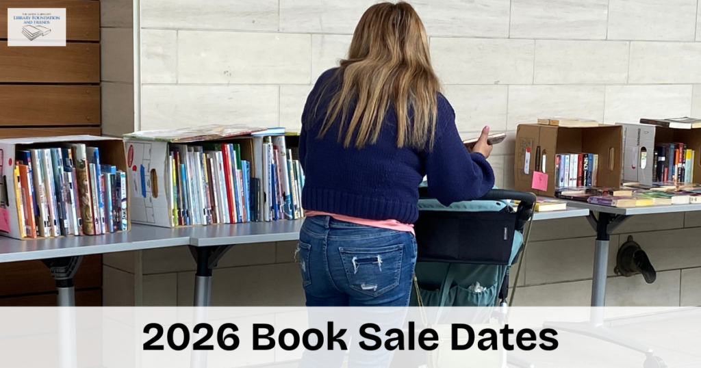 Announcing: 2026 Book Sale Dates!