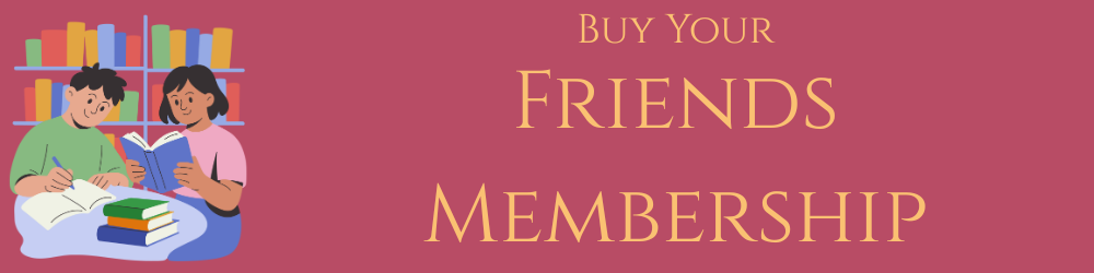 Banner that says "buy your Friends Membership"